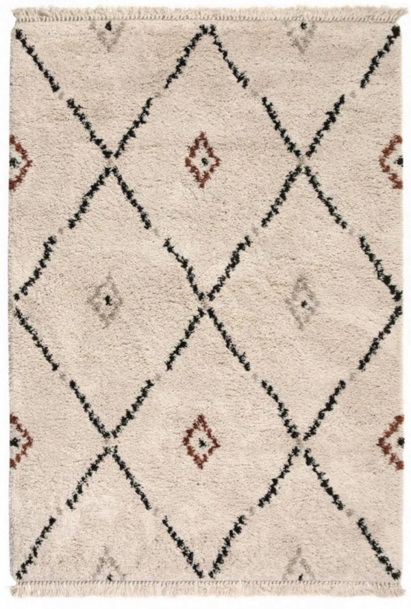 Tapis Elias 2 Naturel 160 x 230 x 3 cm Tapis La Vallée du blanc