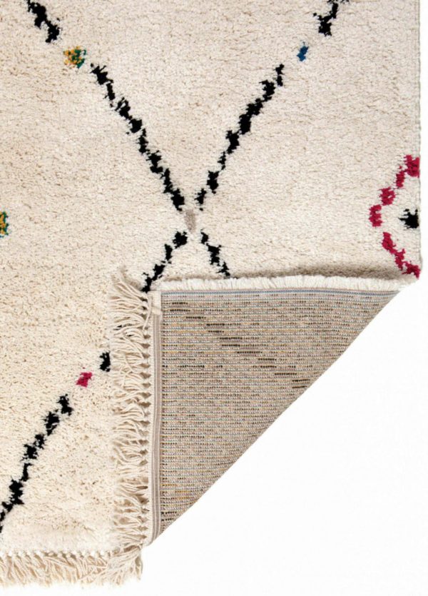 Tapis Elias 2 Multico 160 x 230 x 3 cm Tapis La Vallée du blanc