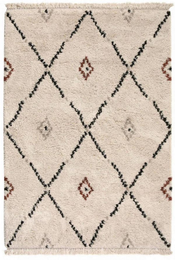 Tapis Elias 2 Naturel 200 x 290 x 3 cm Tapis La Vallée du blanc