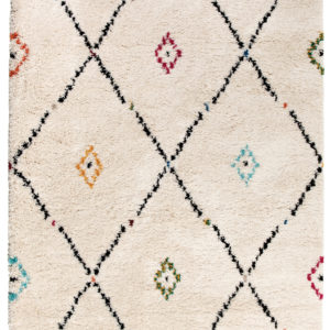 Tapis Elias 2 Multico 200 x 290 x 3 cm Tapis La Vallée du blanc