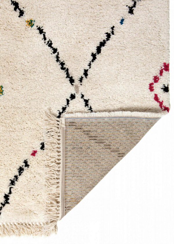 Tapis Elias 2 Multico 200 x 290 x 3 cm Tapis La Vallée du blanc