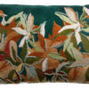 Coussin brodé Alina Pétrole 40 x 65