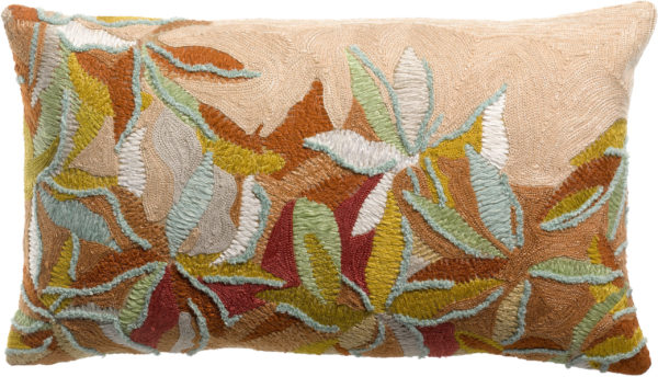 Coussin brodé Alina Dragée 30 x 50 Coussins La Vallée du blanc