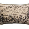 Coussin brodé Dusko Thym 40 x 65
