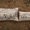 Coussin brodé Dusko Sienne 40 x 65 – Image 3