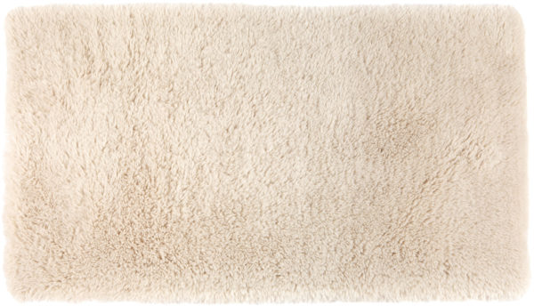 Tapis Billy Ivoire 80 x 150 x 5 cm Tapis La Vallée du blanc