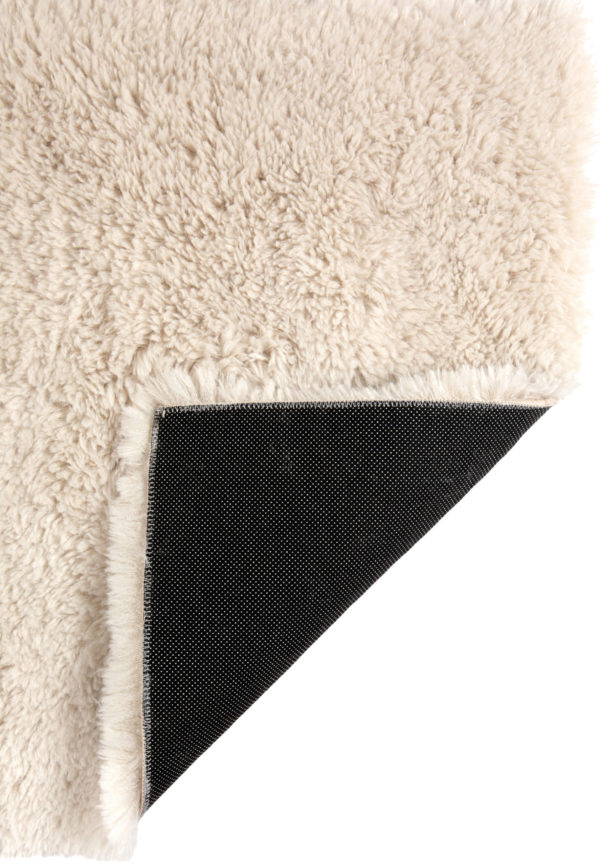 Tapis Billy Ivoire 80 x 150 x 5 cm Tapis La Vallée du blanc