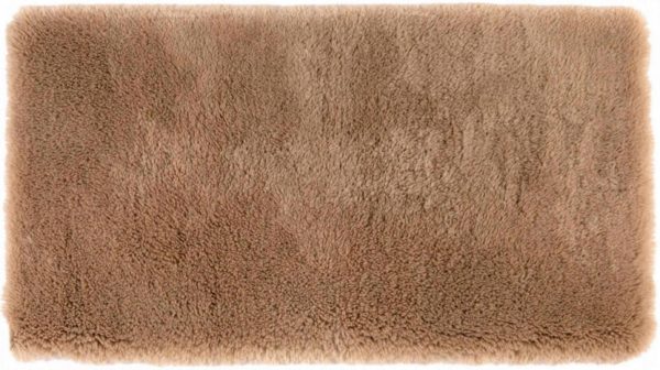 Tapis Billy Naturel 80 x 150 x 5 cm Tapis La Vallée du blanc