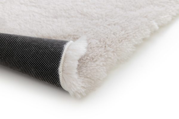 Tapis Billy Ivoire 120 x 160 x 5 cm Tapis La Vallée du blanc