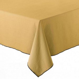 Nappe recyclée Grace Badiane 170 x 300 Nappes La Vallée du blanc