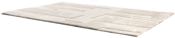 Tapis Louka Ivoire 160 x 230 x 2 cm Tapis La Vallée du blanc