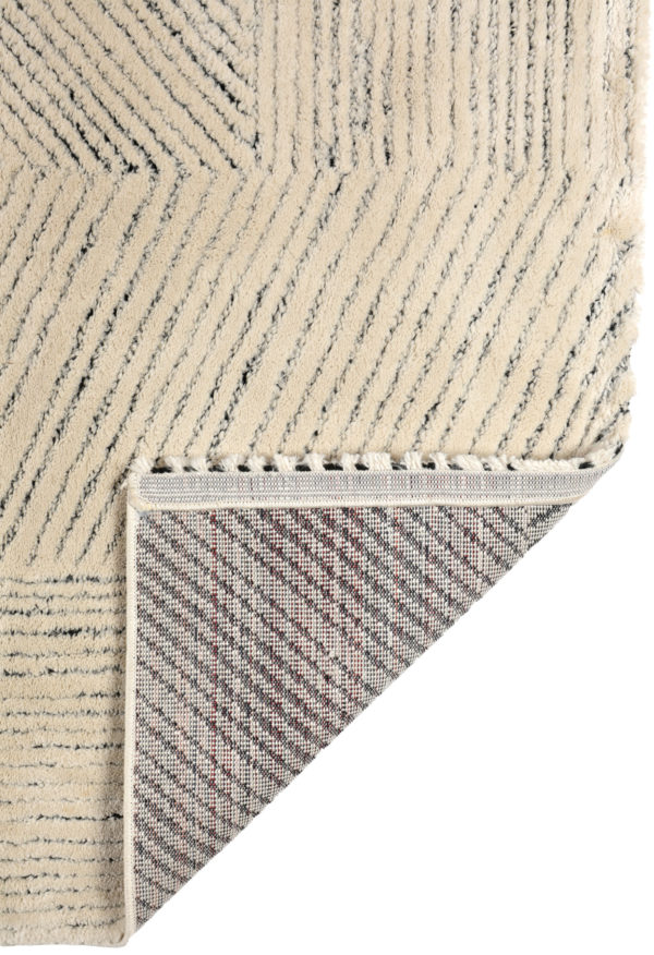 Tapis Luna Neige 200 x 290 x 2 cm Tapis La Vallée du blanc