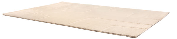 Tapis Louisa Neige 200 x 290 x 2 cm Tapis La Vallée du blanc