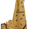 Lot gant de cuisine/manique Dubout Partition de chats Cannelle 18 x 28 – Image 2