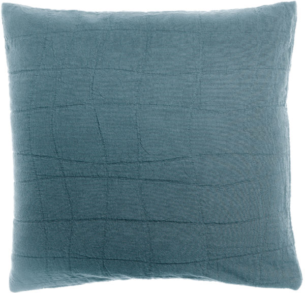 Coussin recyclé Titou Acier 45 x 45 Coussins La Vallée du blanc