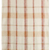 Plaid jacquard Jane Multico sienne 130 x 160 – Image 2