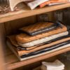 Lot gant de cuisine/manique recyclé Grace Camel 15 x 32 – Image 2