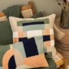 Coussin brodé Bertille Epice 45 x 45 – Image 3