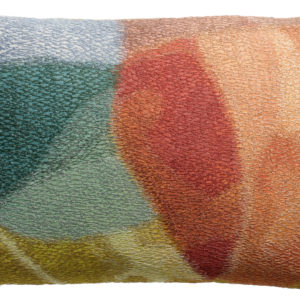 Coussin brodé Nevio Multico 30 x 50 Coussins La Vallée du blanc