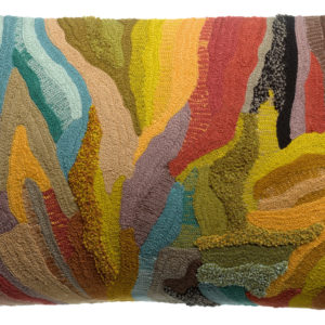 Coussin brodé Betty Mineral 30 x 50 Coussins La Vallée du blanc