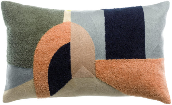 Coussin brodé Hivana Epice 30 x 50 Coussins La Vallée du blanc
