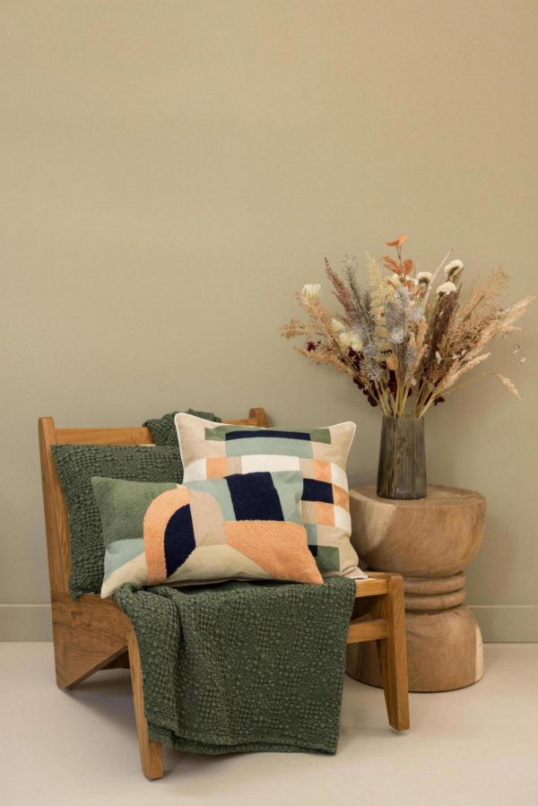 Coussin Tana Olive 40 x 65 Coussins La Vallée du blanc