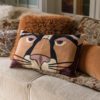 Coussin uni Elise Rouille 40 x 65 – Image 2
