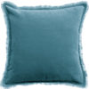 Coussin uni Fara Acier 45 x 45
