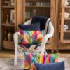 Coussin Gastounet Cobalt 30 x 50 – Image 2