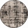 Tapis Catania 2 outdoor Noir Diamètre 200