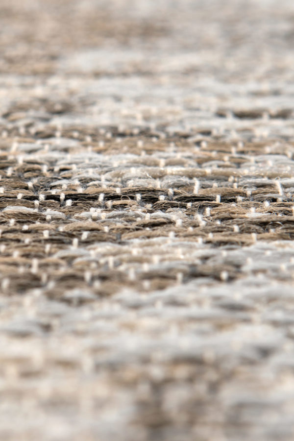 Tapis Catania 2 outdoor Naturel Diamètre 200 Tapis La Vallée du blanc