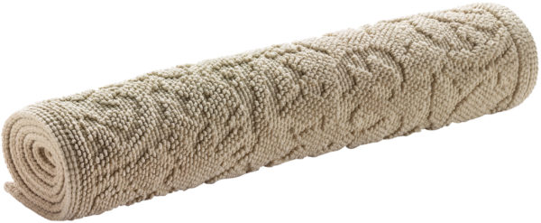Tapis de bain Gilda Lin 54 x 110 Tapis de bain La Vallée du blanc