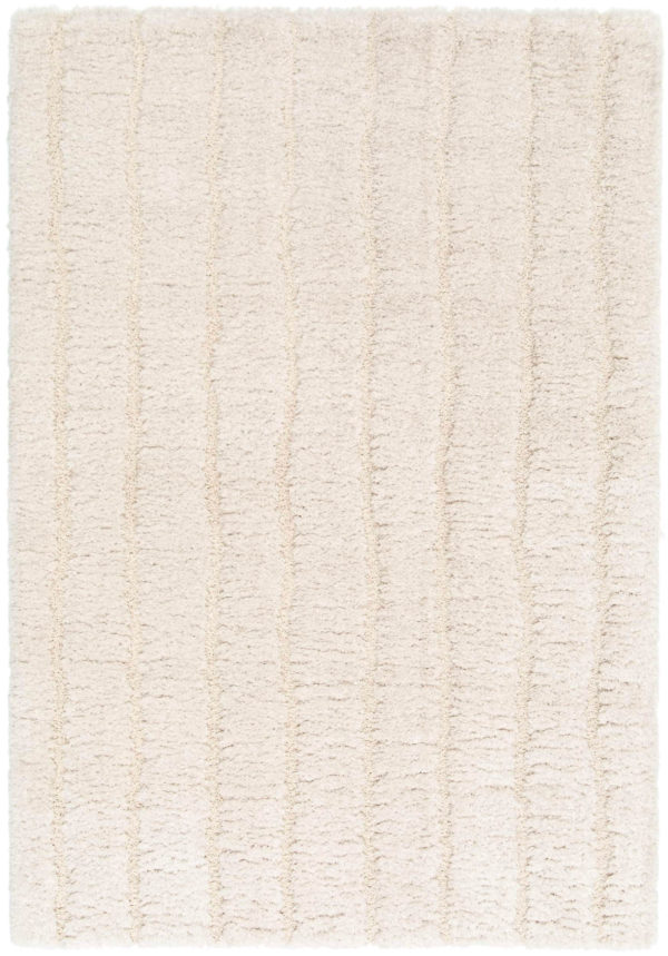 Tapis recyclé Maël Neige 160 x 230 Tapis La Vallée du blanc
