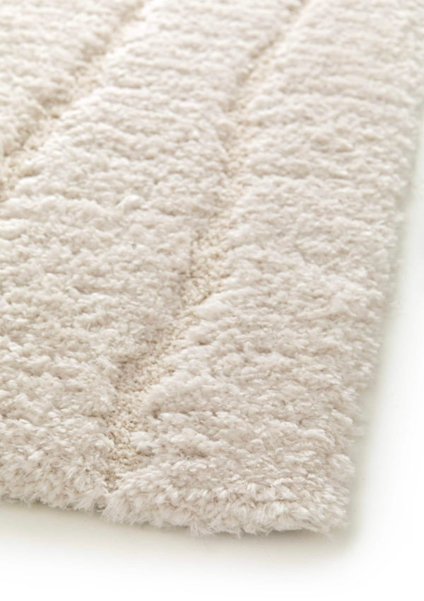 Tapis recyclé Maël Neige 160 x 230 Tapis La Vallée du blanc