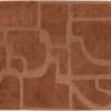 Tapis recyclé Marla Terracotta 200 x 290