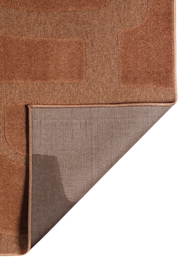 Tapis recyclé Marla Terracotta 200 x 290 Tapis La Vallée du blanc