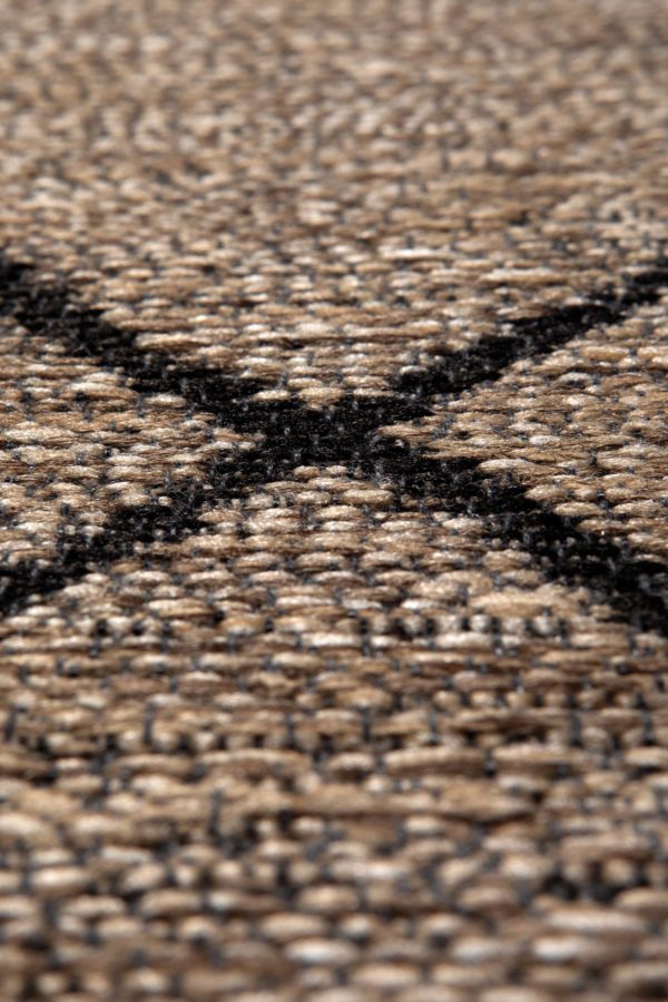 Tapis Allan outdoor Naturel 120 x 170 Tapis La Vallée du blanc