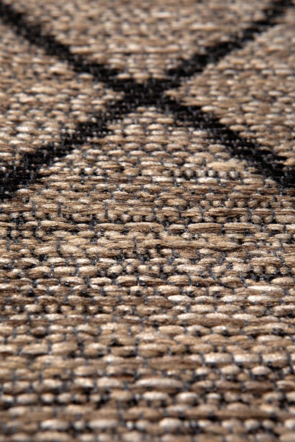 Tapis Allan outdoor Naturel 120 x 170 Tapis La Vallée du blanc