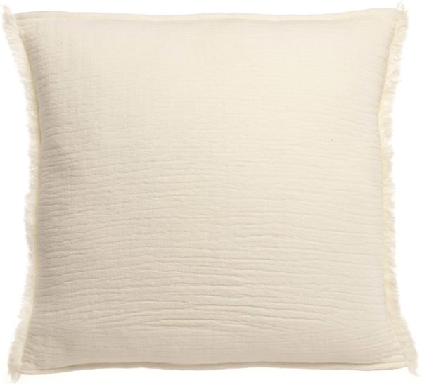 Coussin Emilio Lin 45 x 45 Coussins La Vallée du blanc