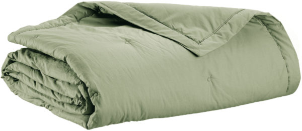 Jeté de lit Tika Thym 260 x 260 Jetés de lit La Vallée du blanc