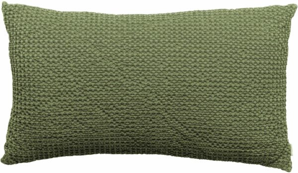 Coussin recyclé Maia Eucalyptus 30 x 50 Coussins La Vallée du blanc