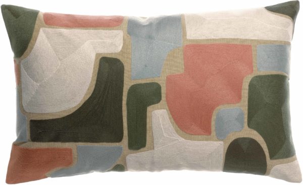 Coussin Kairi Multico 40 x 65 Coussins La Vallée du blanc