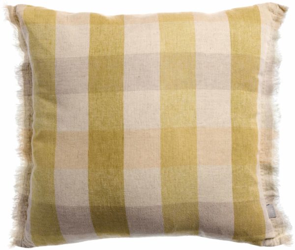Coussin imprimé Kate Bronze 45 x 45 Coussins La Vallée du blanc