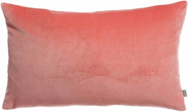 Coussin uni Elise Pêche 40 x 65 Coussins La Vallée du blanc