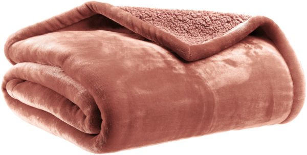 Plaid Michka Terracotta 130 x 160 Plaids La Vallée du blanc