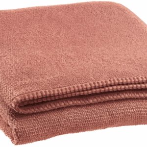 Drap de douche Bora Terracotta 70 x 130 Draps de douche La Vallée du blanc