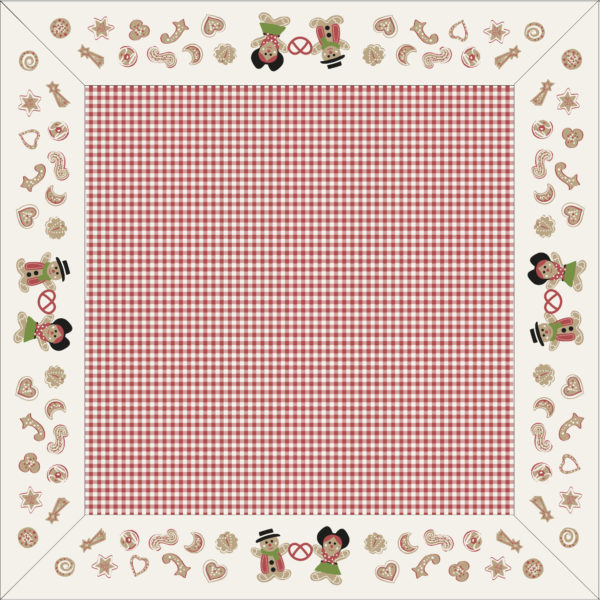 Nappe Mannele Multico 85 x 85 Nappes La Vallée du blanc