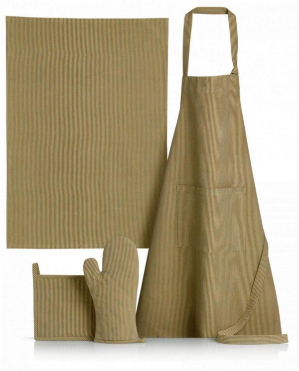 Gant de cuisine Reka Bronze 15 x 32 Gants de cuisine La Vallée du blanc