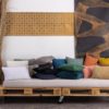 Plaid recyclé Maia Tourterelle 140 x 200 – Image 2