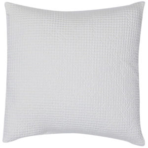 Coussin recyclé Maia Craie 45 x 45 Coussins La Vallée du blanc